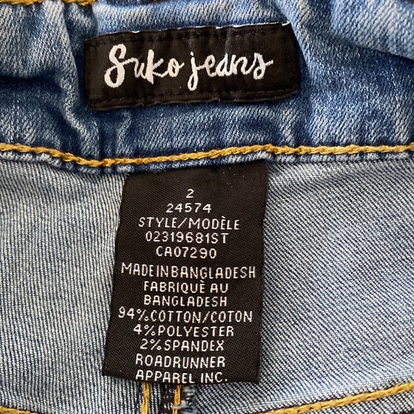 Suko High-Rise, 5 Pocket, Cuffed, Crop Jeans - Picture 11 of 11